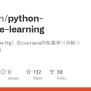 GitHub - Hujinsen/python-machine-learning: 吴恩达（Andrew Ng）在coursera ...