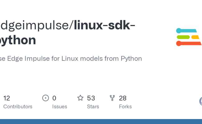 GitHub - Edgeimpulse/linux-sdk-python: Use Edge Impulse For Linux ...