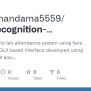 GitHub - Greeshmandama5559/Face-recognition-attendance-project: This ...