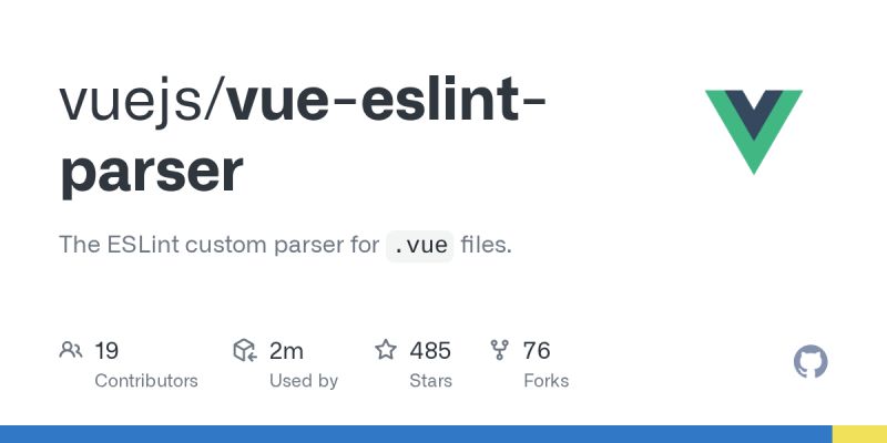Github Vuejs Vue Eslint Parser The Eslint Custom Parser For Vue - Nature Wallpapers - Artistic 4K Collection