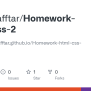 GitHub - Crash-afftar/Homework-html-css-2: Https://crash-afftar.github ...