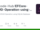 Github Netcode Hub Efcore Crud Operation Using Sqlite Database