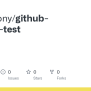 GitHub - Jonnywony/github-actions-test