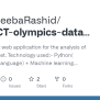 GitHub - 9889AdeebaRashid/PROJECT-olympics-data-analysis-web-app: It Is ...