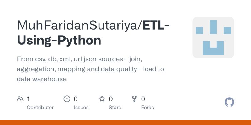 Github Ajayrangarajan Etl Python A Repository To Demonstrate Etl With Python - High Quality Retina Landscape Pictures | Free Download