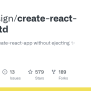 Create-react-app-antd/package.json At Master · Ant-design/create-react ...
