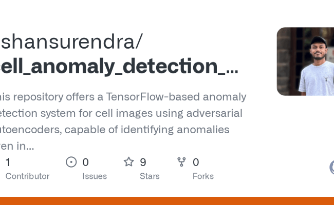 GitHub - Eshansurendra/cell_anomaly_detection_using_autoencoders: This ...