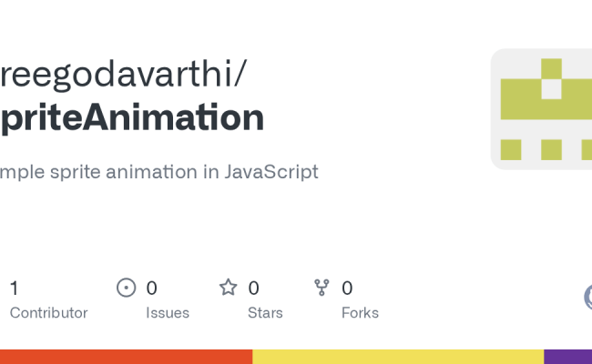 GitHub - Sreegodavarthi/spriteAnimation: Simple Sprite Animation In ...