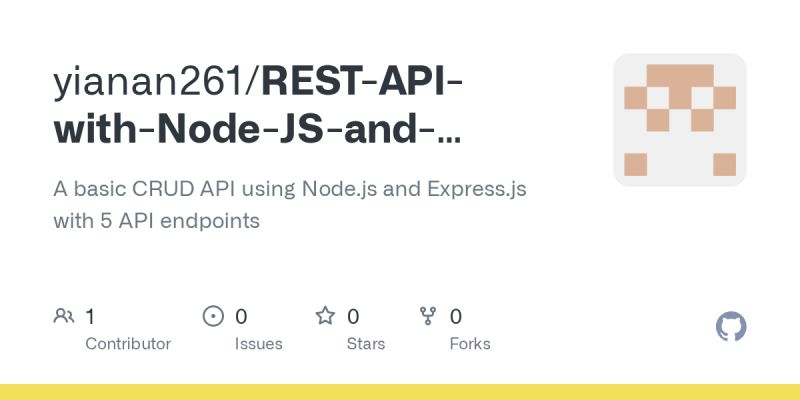 Github Thekietvuong Build A Rest Api With Node Js And Express - HD City Pictures for Desktop