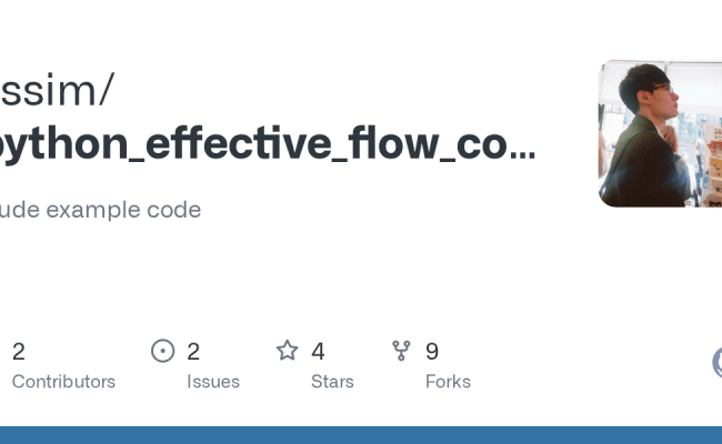 GitHub - Kssim/python_effective_flow_control: Etude Example Code