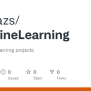 GitHub - Syilmazs/MachineLearning: My Machine Learning Projects