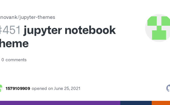 Jupyter Notebook Theme · Issue #451 · Dunovank/jupyter-themes · GitHub