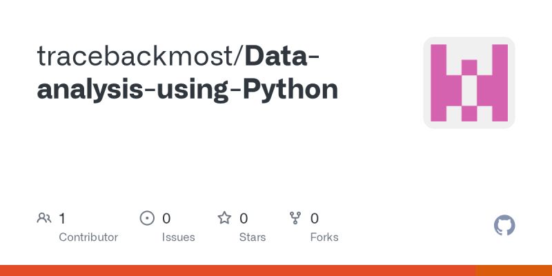 Github Syibrahima31 Data Analysis Python - Download Artistic Light Design | Full HD