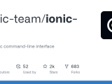 Github Ionic Team Ionic Cli The Ionic Command Line Interface