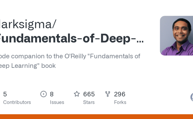 GitHub - Darksigma/Fundamentals-of-Deep-Learning-Book: Code Companion ...