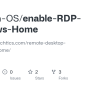 GitHub - Unicorn-OS/enable-RDP-Windows-Home: Https://www.itechtics.com ...