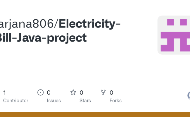GitHub - Farjana806/Electricity-Bill-Java-project