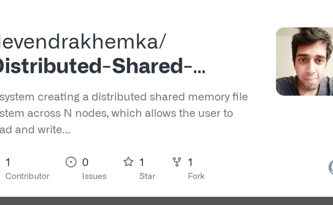 GitHub - Devendrakhemka/Distributed-Shared-Memory: A System Creating A ...