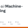 GitHub - DevP-ai/Machine-Learning