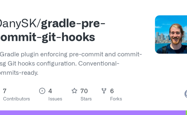 GitHub - DanySK/gradle-pre-commit-git-hooks: A Gradle Plugin Enforcing ...