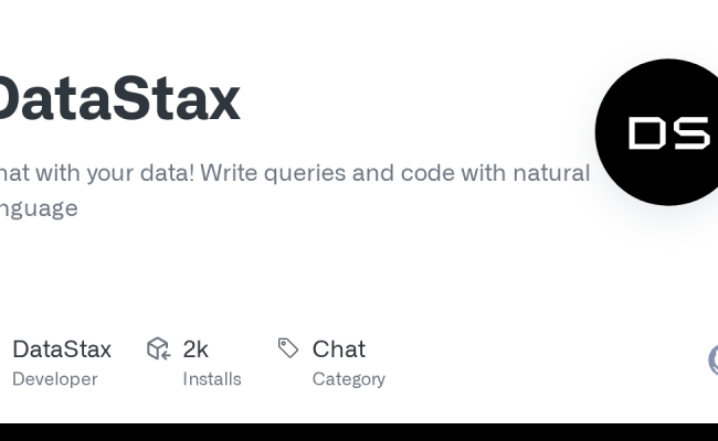 DataStax · GitHub Marketplace · GitHub