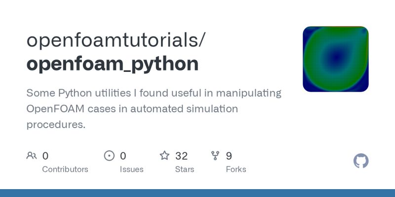 Github Openfoamtutorials Openfoam Python Some Python Utilities I - Premium Ocean Background Gallery - High Resolution