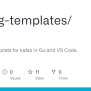 GitHub - Golang-templates/kata: Repository Template For Katas In Go And ...