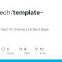 GitHub - Devxp-tech/template-golang: 📄 Template Project For Golang And ...
