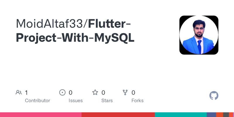 Github Orahv Flutter Mysql Flutter Project And Api Mysql Crud - Artistic Full HD Light Photos | Free Download