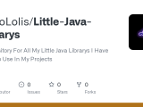 Github Nekololis Little Java Librarys A Repository For All My Little