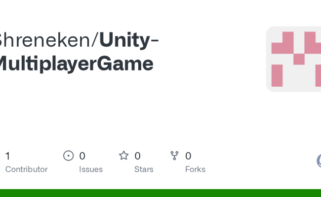 GitHub - Shreneken/Unity-MultiplayerGame