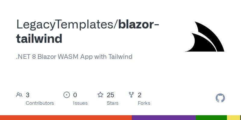 Github Netcoretemplates Blazor Net 8 Blazor Tailwind App Template - Minimal Photo Collection - 4K Quality