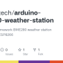 GitHub - Donskytech/arduino-bme280-weather-station: An Arduino ...
