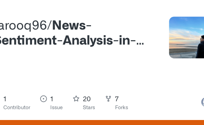GitHub - Farooq96/News-Sentiment-Analysis-in-Python