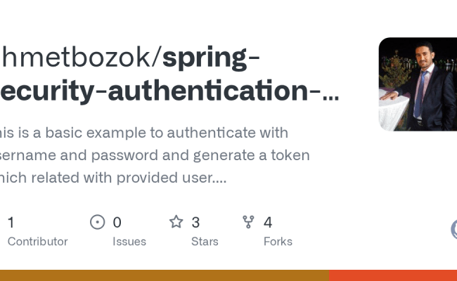 GitHub - Ahmetbozok/spring-security-authentication-token-example: This ...