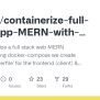 Containerize-full-stack-app-MERN-with-docker-compose/docker-compose.yml ...