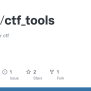 GitHub - Jerrita/ctf_tools: Simple Tools For Ctf