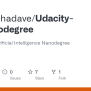 GitHub - Aniruddhadave/Udacity-AI-Nanodegree: Projects For Artificial Intelligence Nanodegree