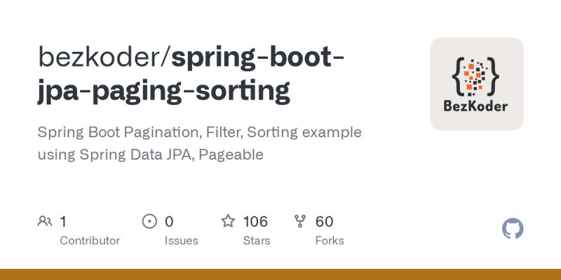How To Implement Spring Boot Paging And Multiple Filtering Using Criteria Api Stack Overflow - Mobile Minimal Arts for Desktop
