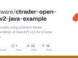 Github Spotware Ctrader Open Api V2 Java Example Java Examples Using