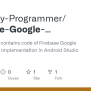 GitHub - Everyday-Programmer/Firebase-Google-Authentication: This Repository Contains Code Of ...