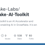 GitHub - Snowflake-Labs/Snowflake-AI-Toolkit: Snowflake AI Toolkit Is ...