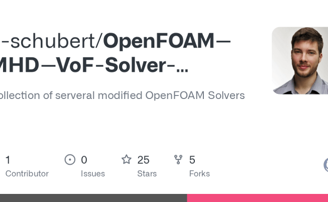 GitHub - C-schubert/OpenFOAM--MHD--VoF-Solver-Collection: Collection Of ...