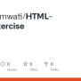 GitHub - Resnarahmawati/HTML-CSS-Exercise