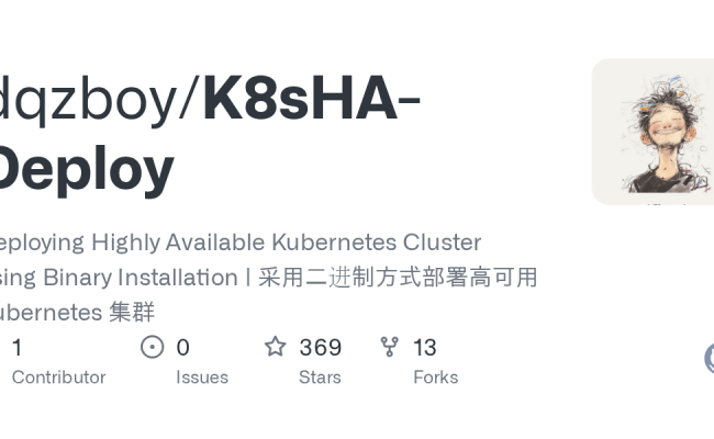 GitHub - Dqzboy/Deploy_K8sCluster: Deploying Highly Available ...