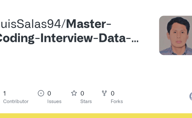 GitHub - LuisSalas94/Master-Coding-Interview-Data-structures-Algorithms