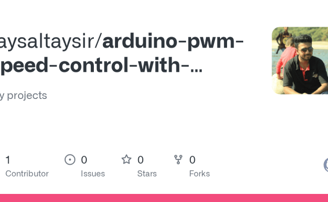 GitHub - Faysaltaysir/arduino-pwm-speed-control-with-display: My Projects