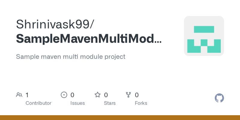 Github Hpehl Maven Multi Module Template Template For A Multi Module Project Using Maven 3 2 - Best Minimal Designs in 8K