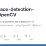 GitHub - Nivevj/Face-detection-using-OpenCV: Simple Program To Perform ...