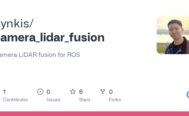 GitHub - Hynkis/camera_lidar_fusion: Camera LiDAR Fusion For ROS